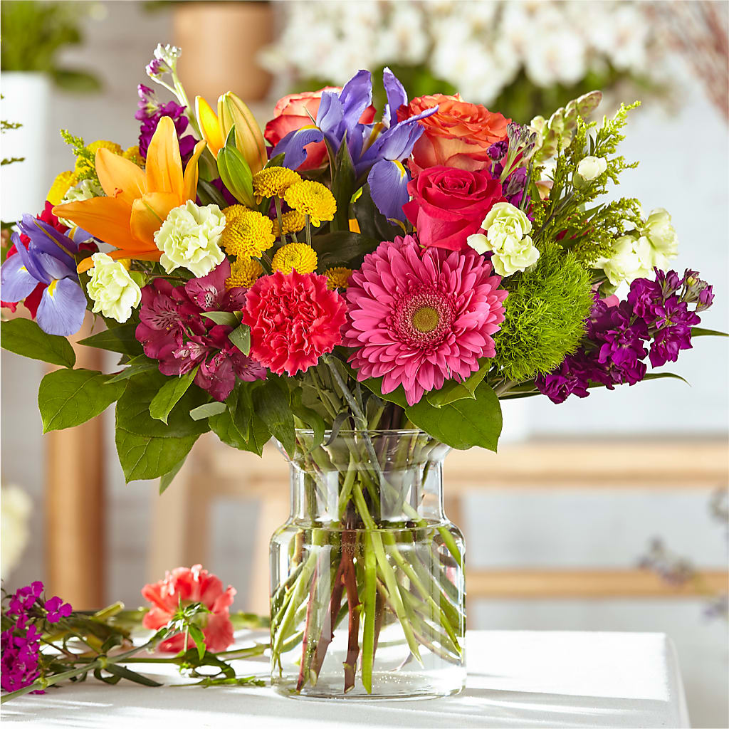 Bold & Bright – A Florist Original – Fairy Queen Floral, Madera CA