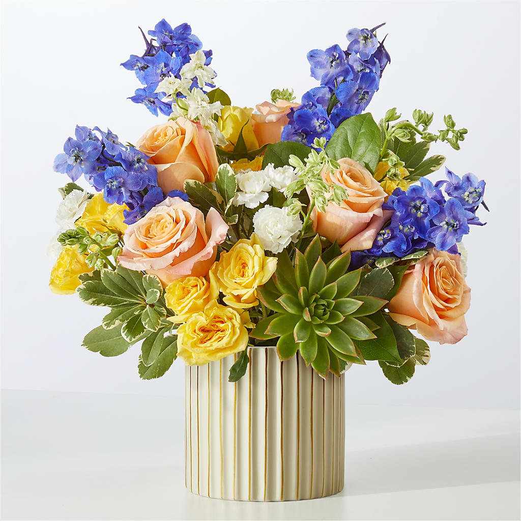 Cobalt Reverie Bouquet – Fairy Queen Floral, Madera CA