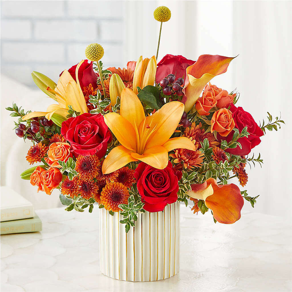 Scarlet Skies Bouquet – Fairy Queen Floral, Madera CA