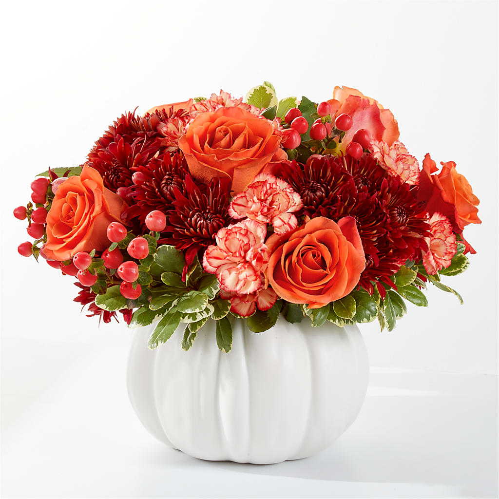 Autumn Air Pumpkin Bouquet – Fairy Queen Floral, Madera CA