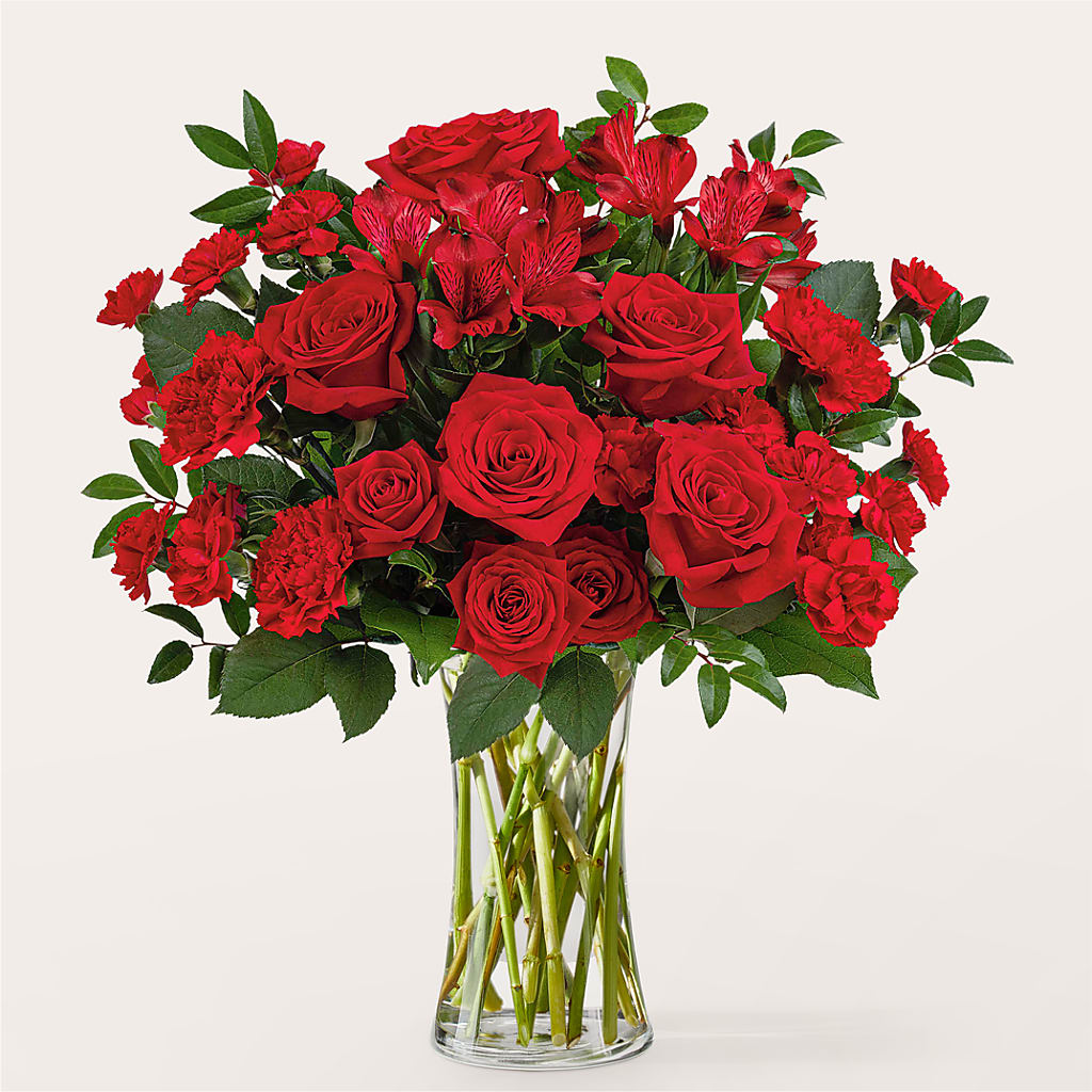 Brilliant Ruby Bouquet – Fairy Queen Floral, Madera CA