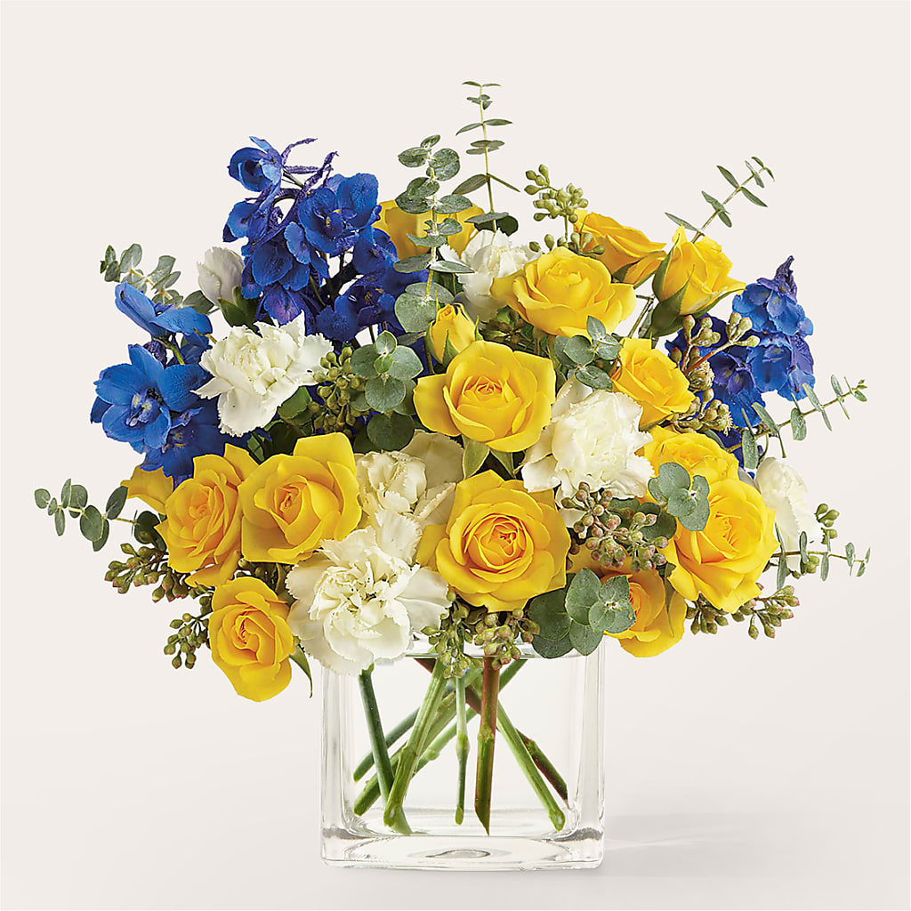 Sparkling Citrine Bouquet – Fairy Queen Floral, Madera CA