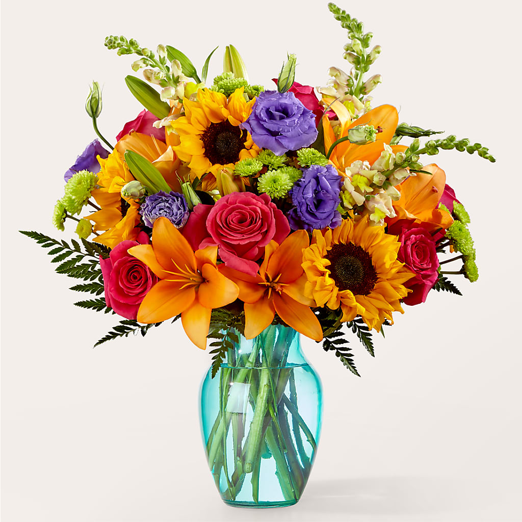Double Rainbow Bouquet – Fairy Queen Floral, Madera CA