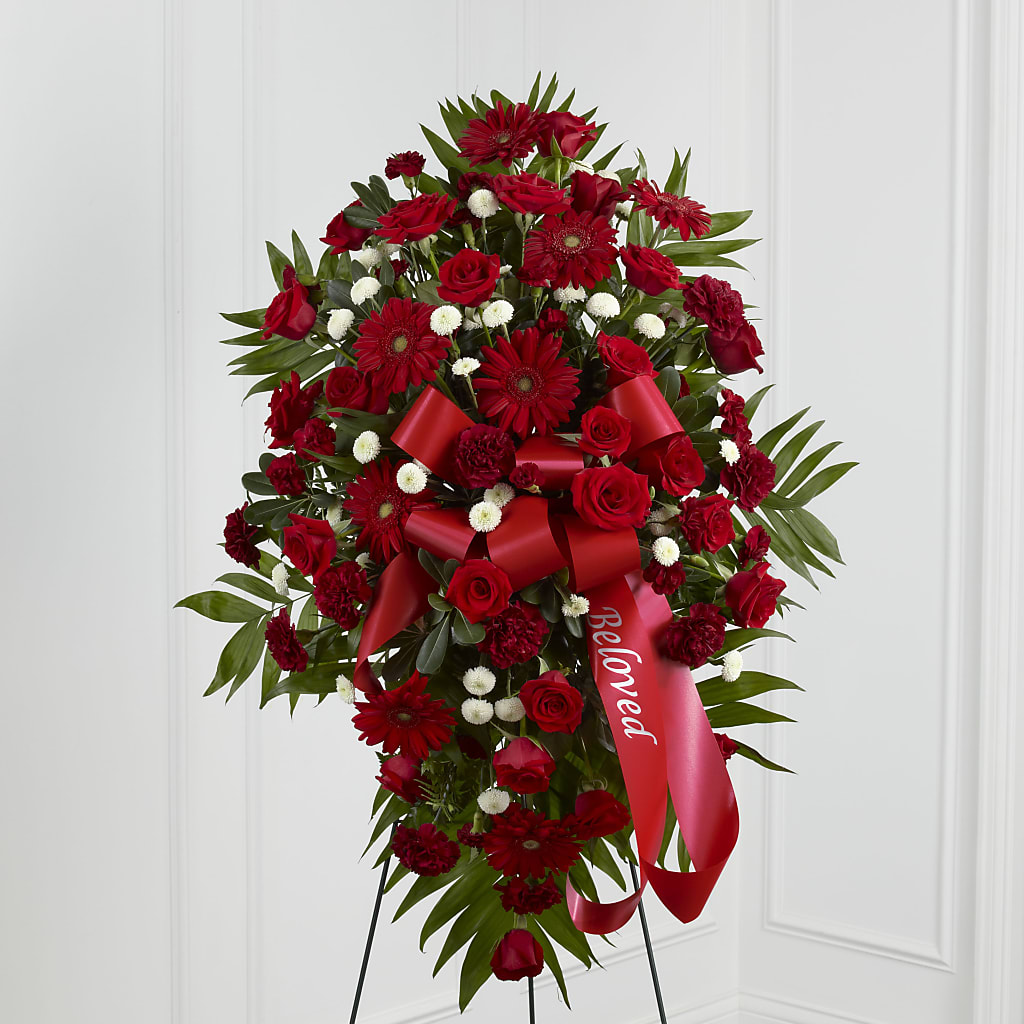 Treasured Memories Standing Spray – Fairy Queen Floral, Madera CA