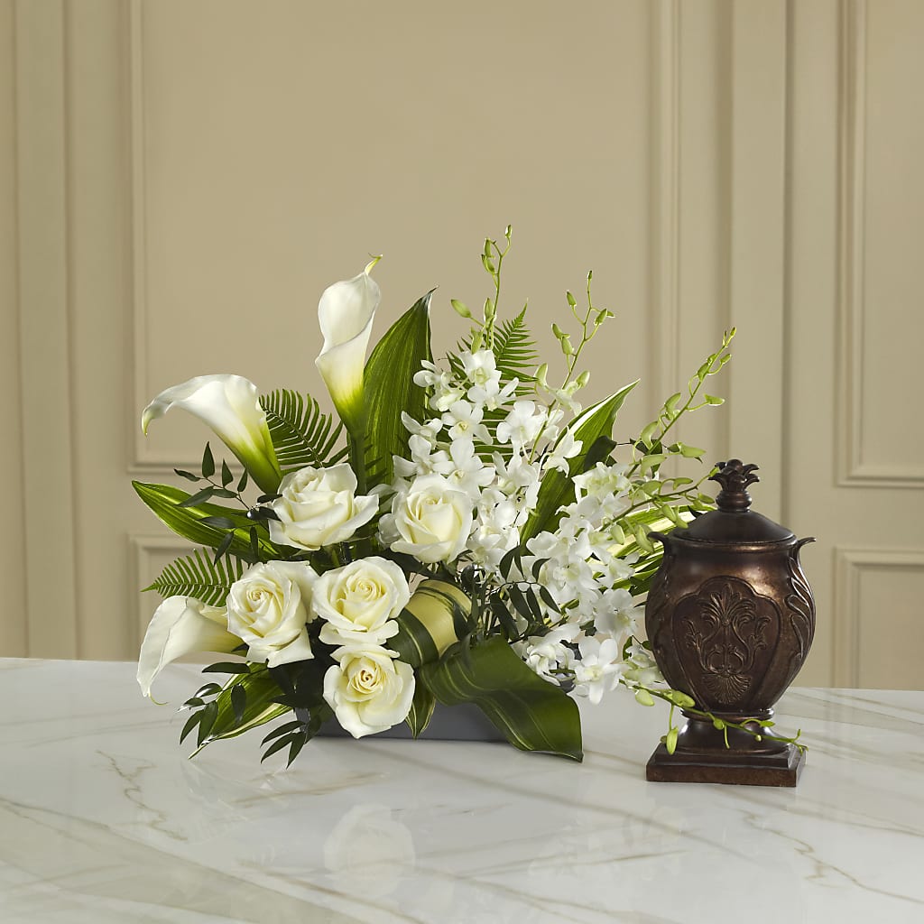 At Peace Arrangement – Fairy Queen Floral, Madera CA