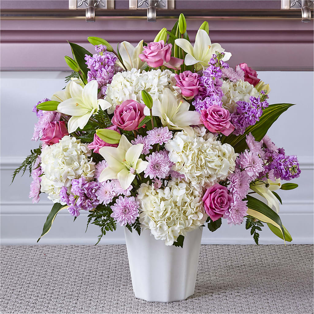 Heaven Sent Floor Basket – Fairy Queen Floral, Madera CA