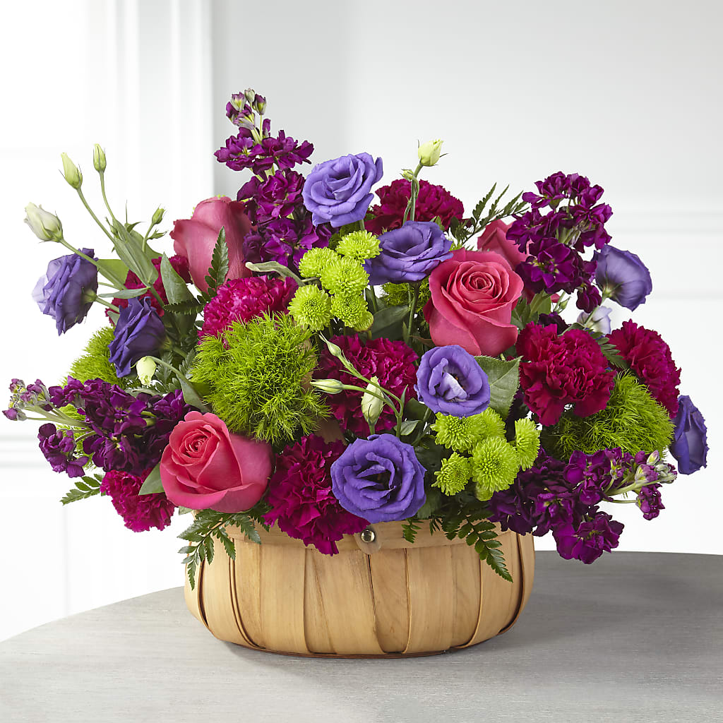 Serene Sanctuary Basket – Fairy Queen Floral, Madera CA
