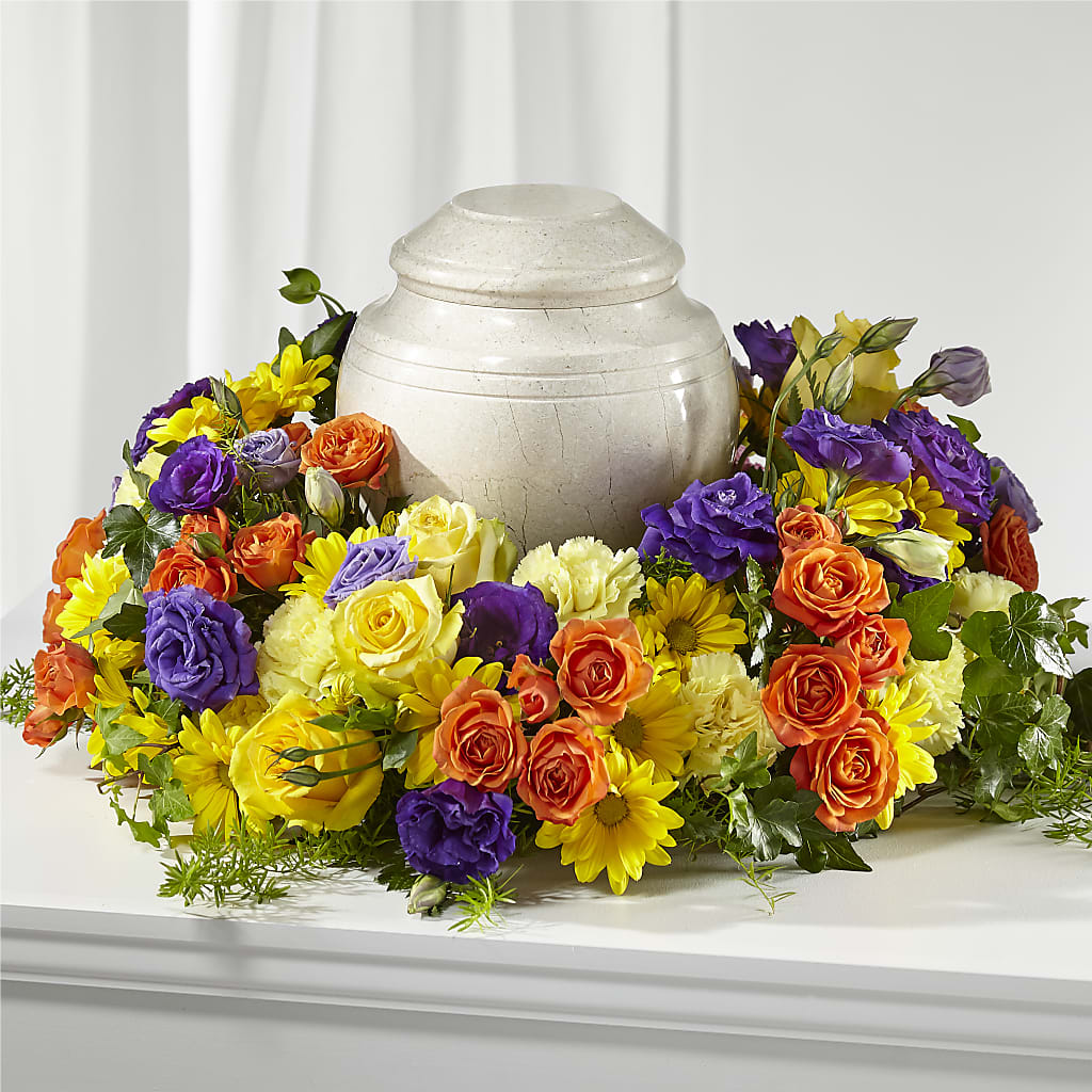 Blossoms of Remembrance Cremation Adornment – Fairy Queen Floral, Madera CA