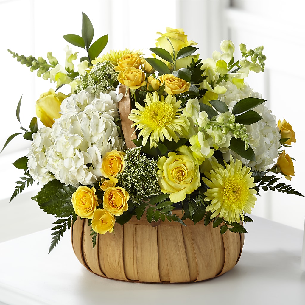 Rustic Remembrance Basket – Fairy Queen Floral, Madera CA