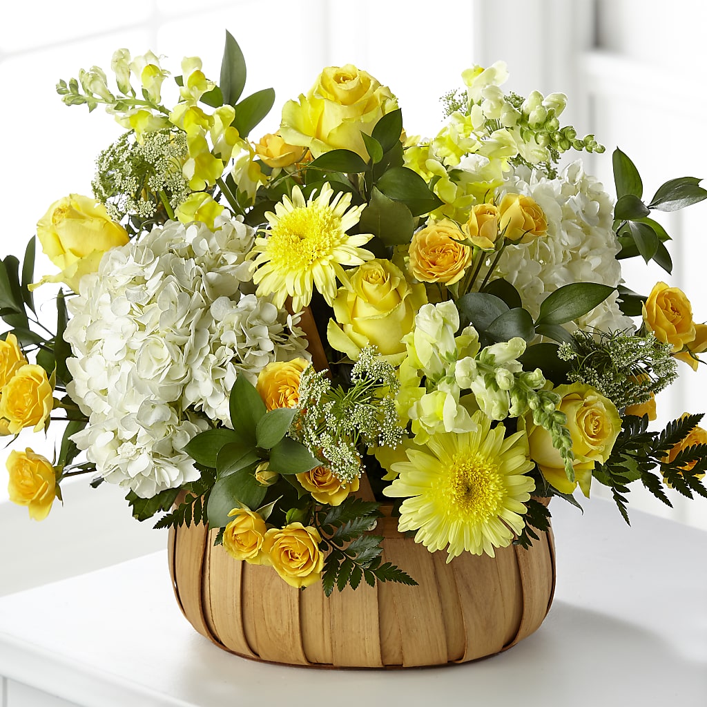 Rustic Remembrance Basket – Fairy Queen Floral, Madera CA