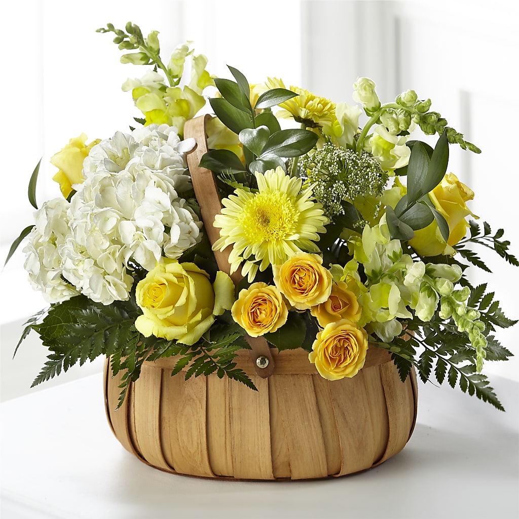 Rustic Remembrance Basket – Fairy Queen Floral, Madera CA