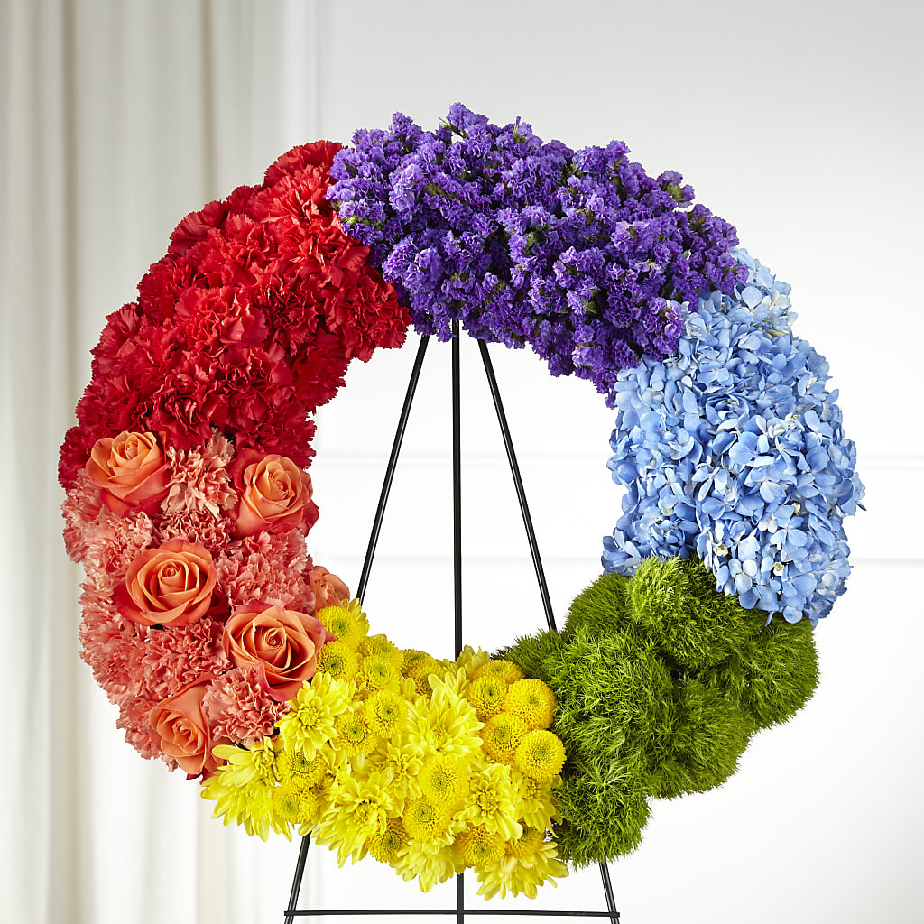 Circle of Love Wreath – Fairy Queen Floral, Madera CA