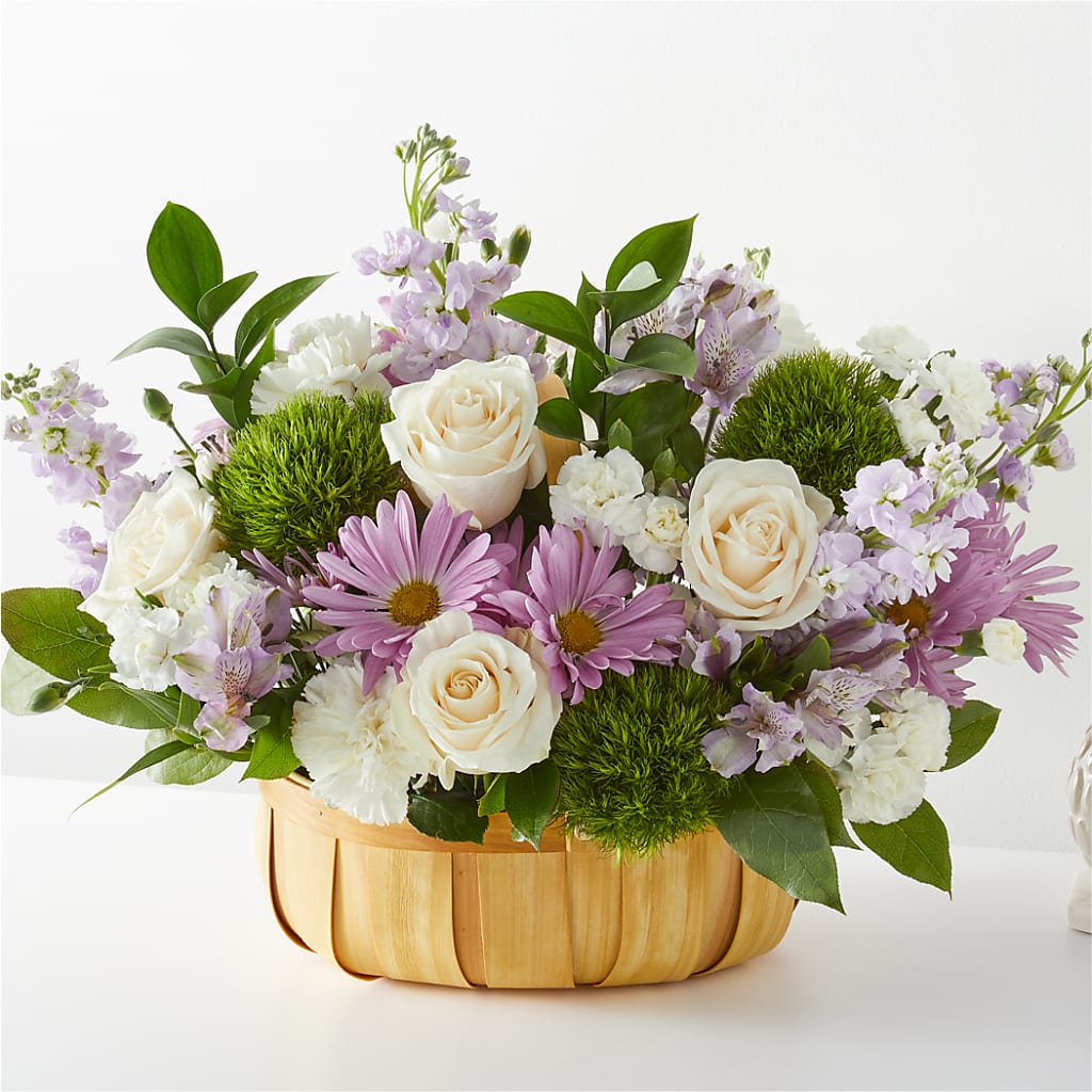Peace & Love Basket – Fairy Queen Floral, Madera CA
