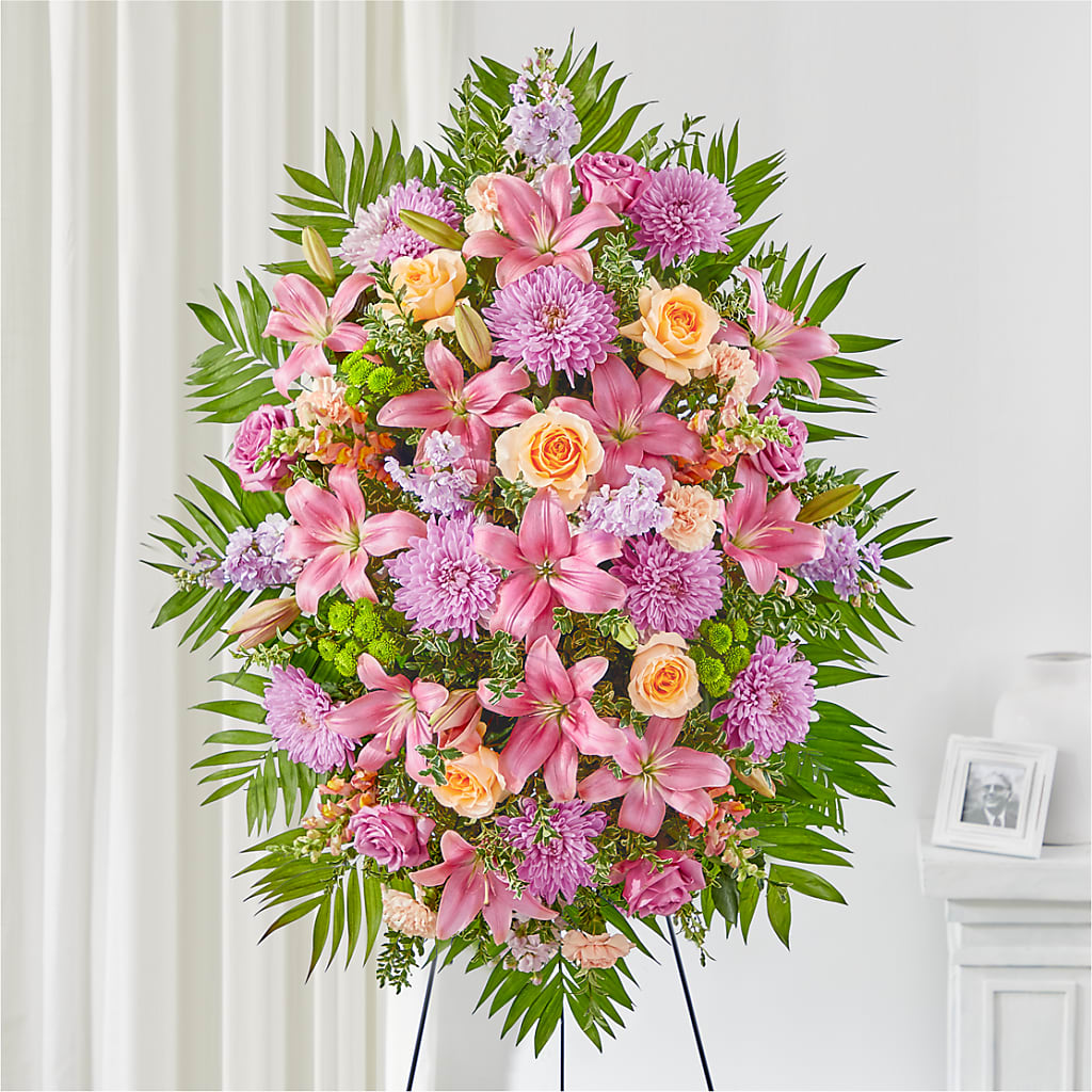 Love & Light Standing Spray – Fairy Queen Floral, Madera CA