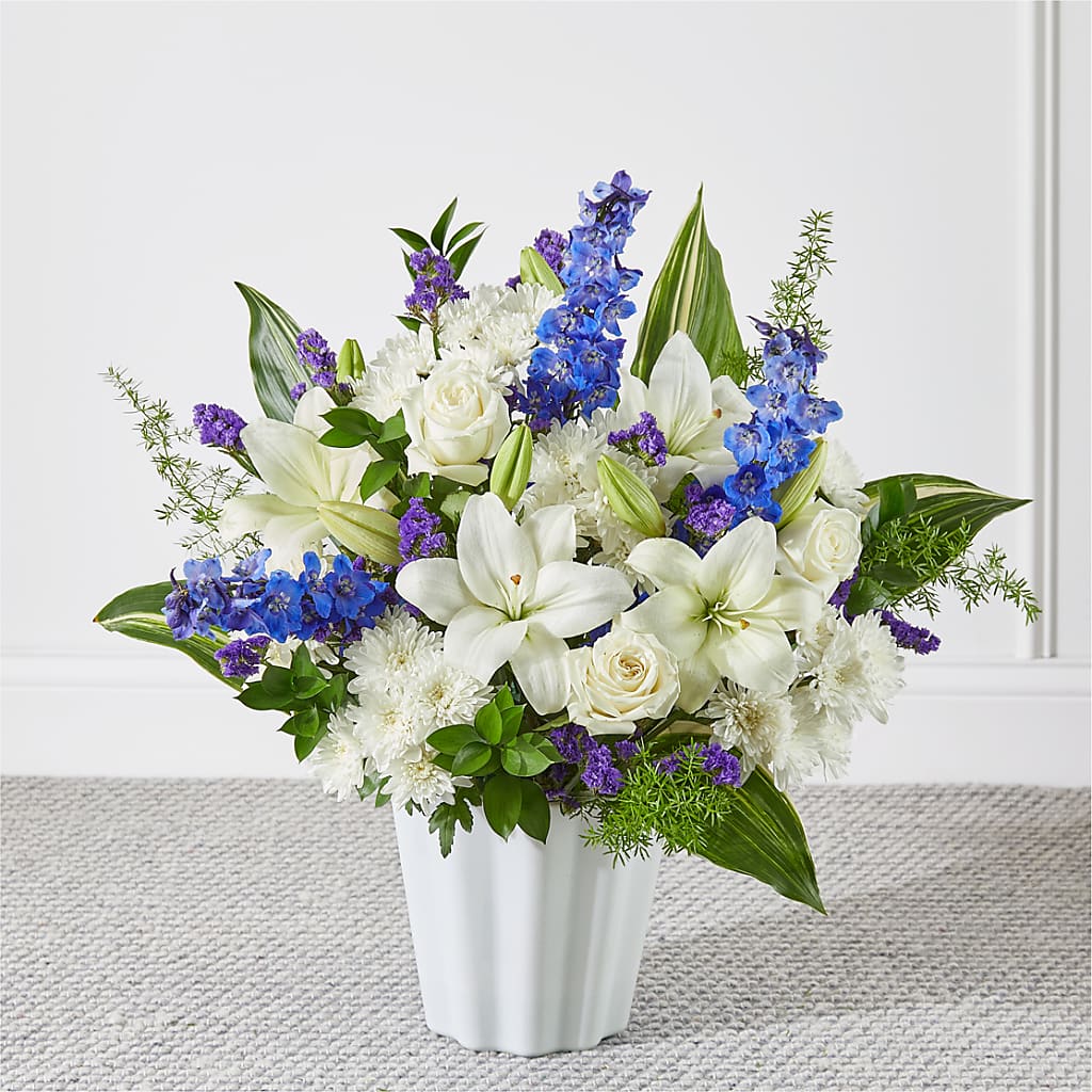 Take Comfort Floor Basket – Fairy Queen Floral, Madera CA