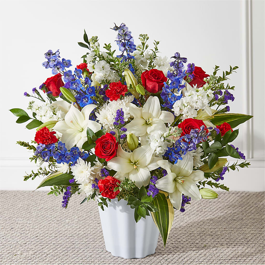 Consoled Floor Basket – Fairy Queen Floral, Madera CA
