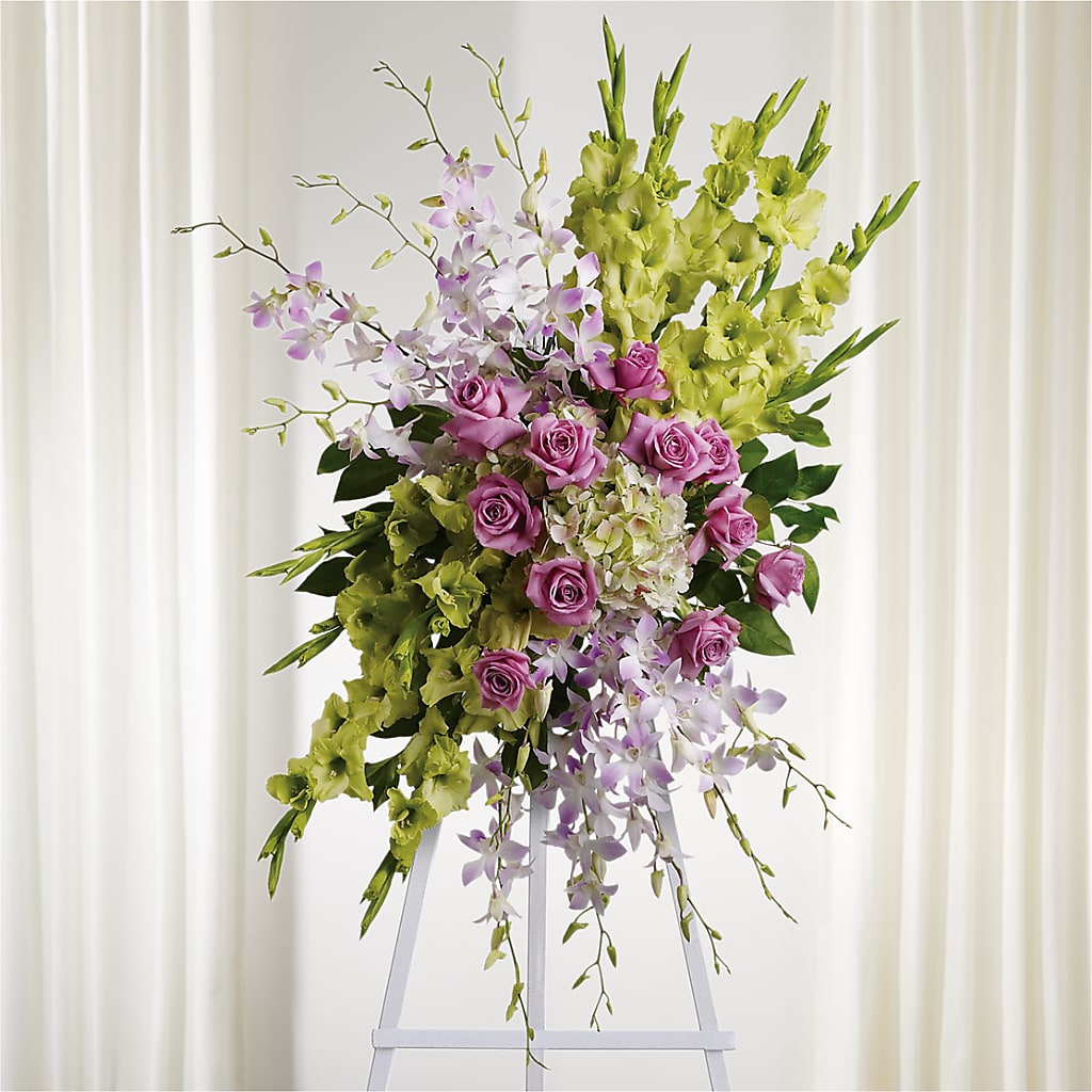 Lasting Legacy Standing Spray – Fairy Queen Floral, Madera CA