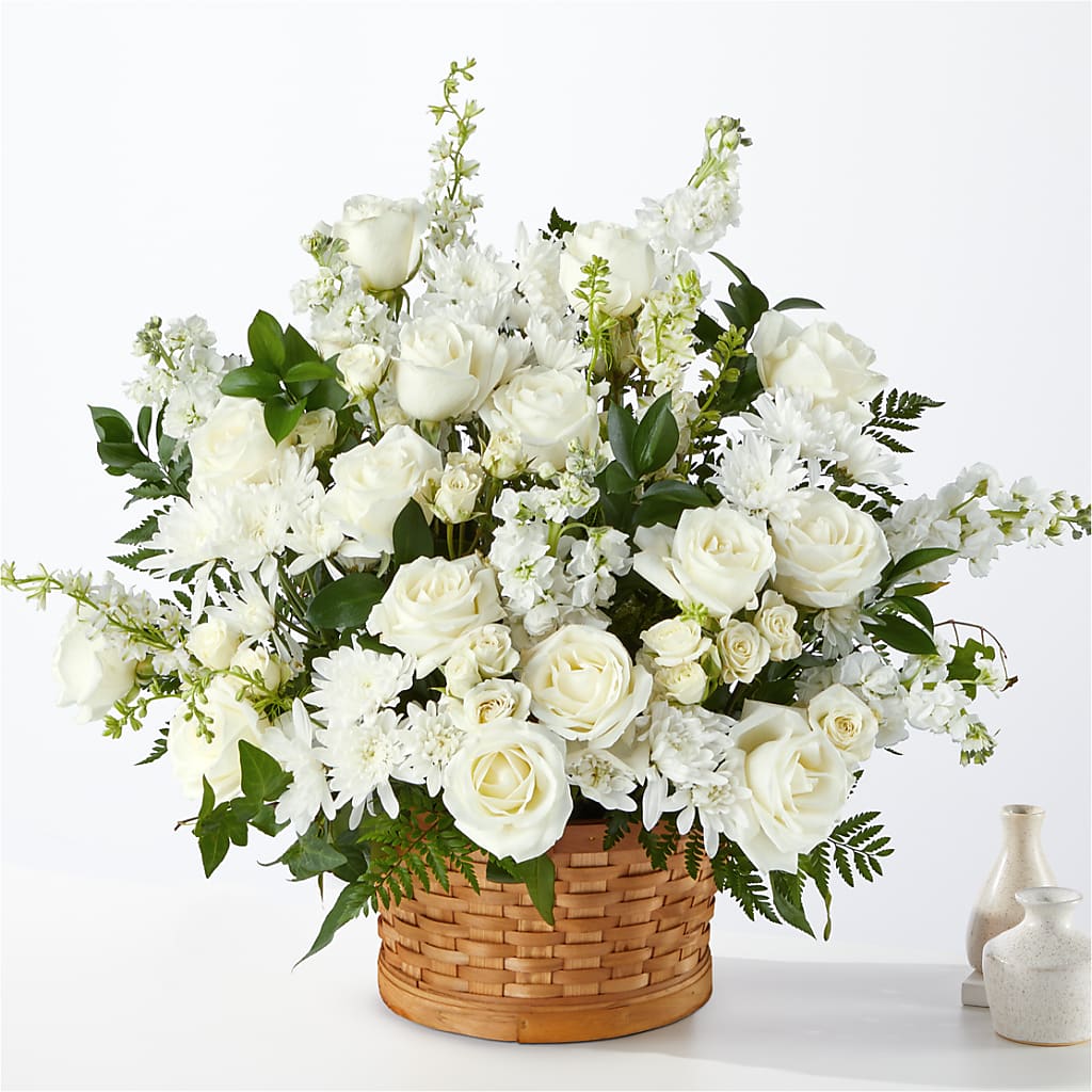 Heartfelt Condolences Arrangement – Fairy Queen Floral, Madera CA