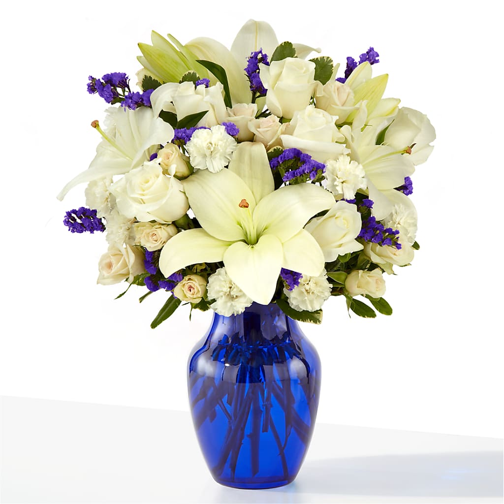 Sapphire Rush Bouquet – Fairy Queen Floral, Madera CA