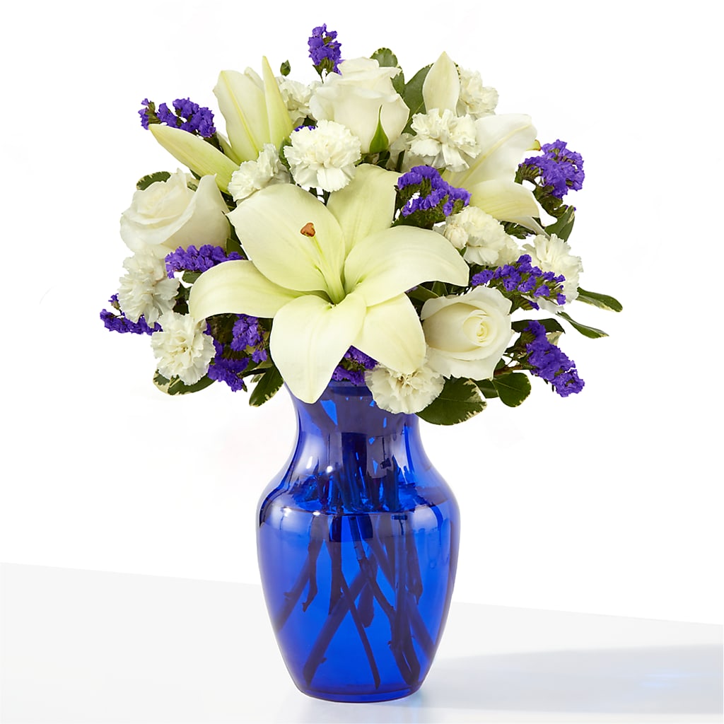 Sapphire Rush Bouquet – Fairy Queen Floral, Madera CA