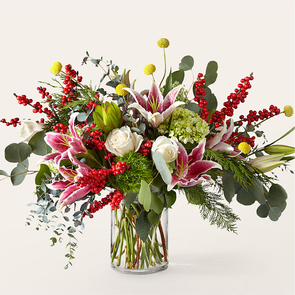 Berry & Bright Bouquet – Fairy Queen Floral, Madera CA