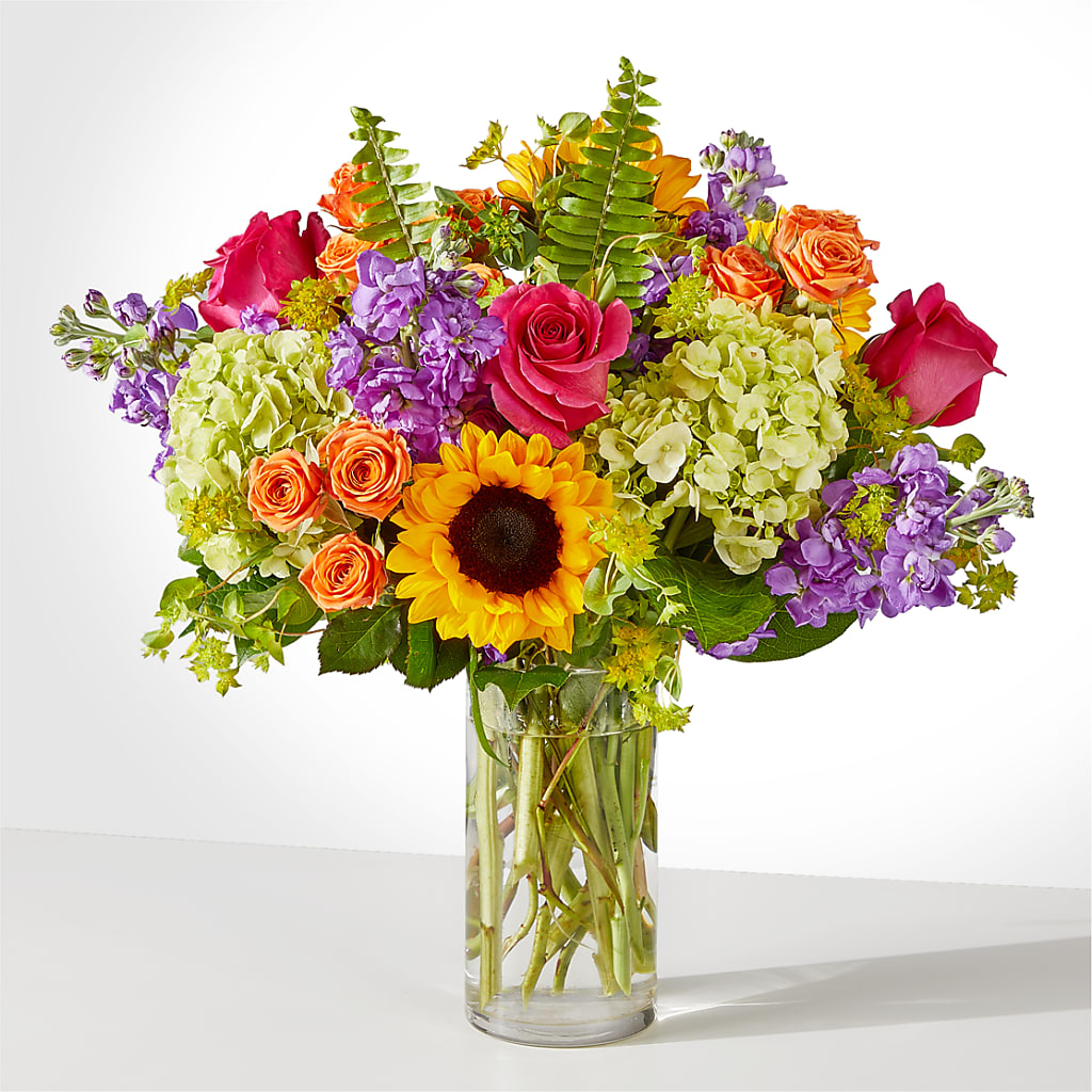 Vibrant Greetings Bouquet – Fairy Queen Floral, Madera CA