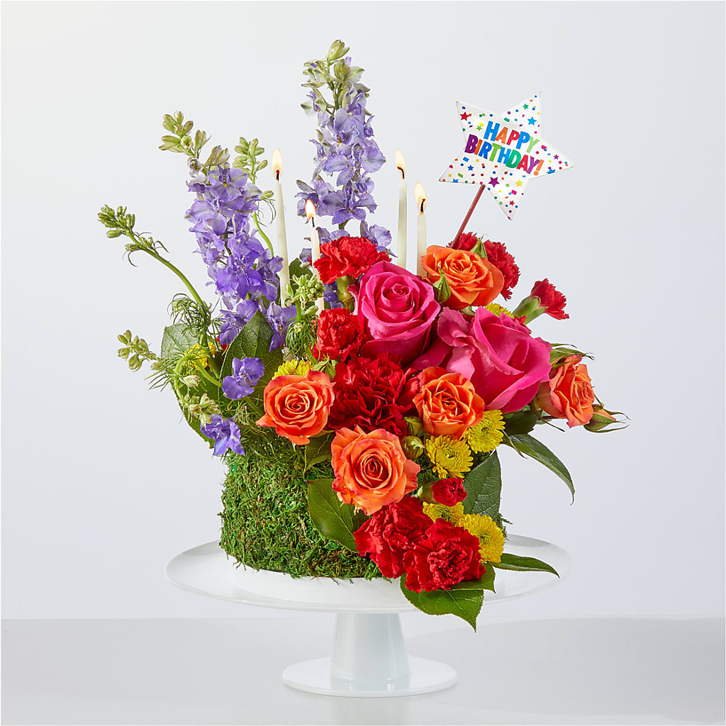 Best Year Yet Floral Cake – Fairy Queen Floral, Madera CA