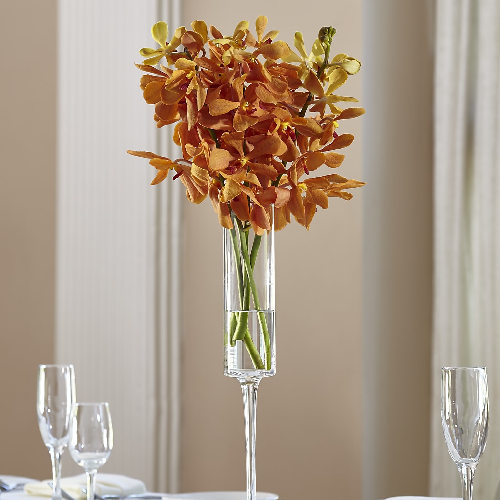 Orange Mokara Bouquet – Fairy Queen Floral, Madera CA