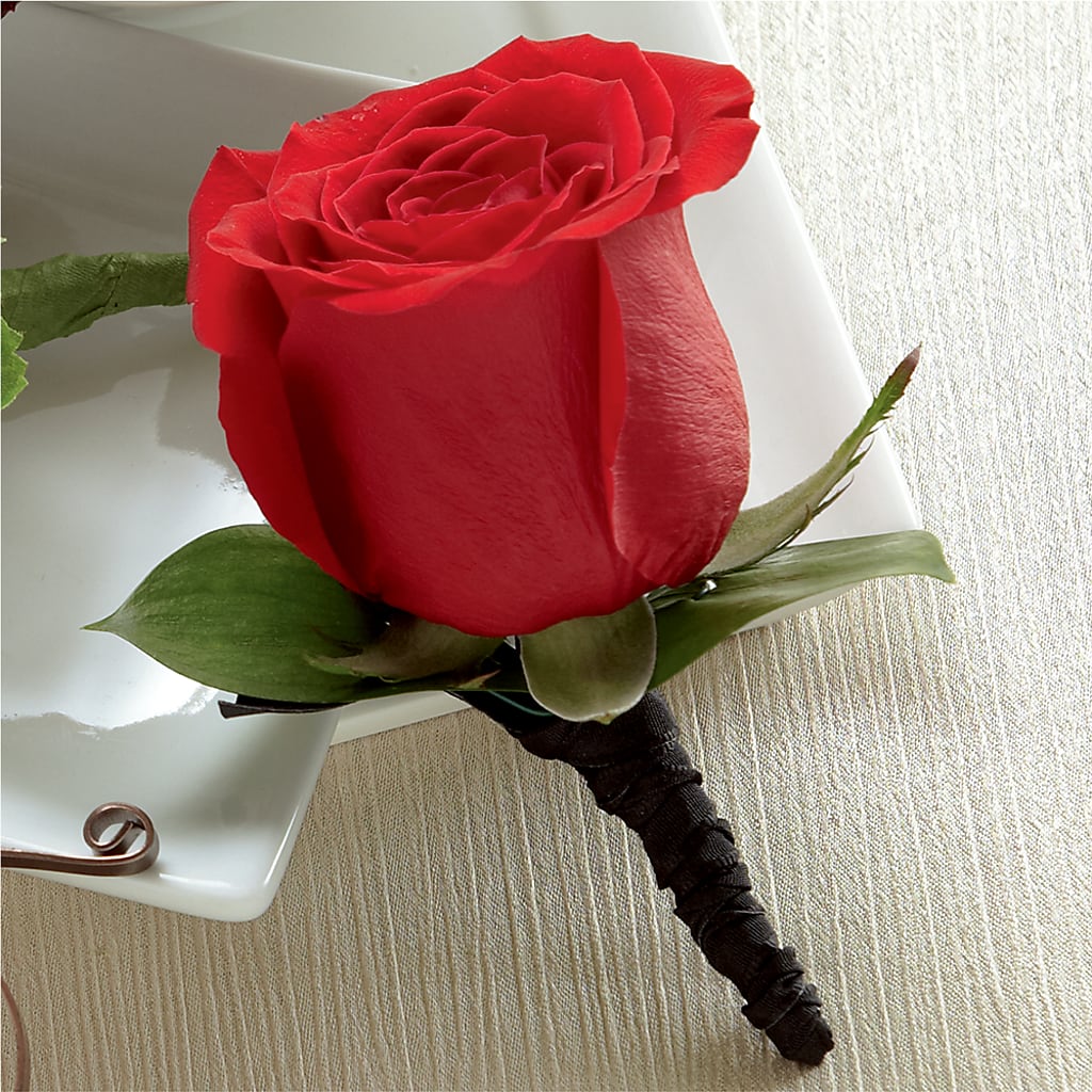 Red Rose Boutonniere – Fairy Queen Floral, Madera CA