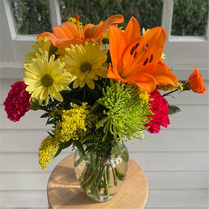 Bold & Bright – A Florist Original –  Fairy Queen Floral, Madera CA