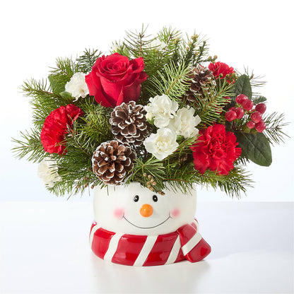 Jolly Snowman Bouquet –  Fairy Queen Floral, Madera CA