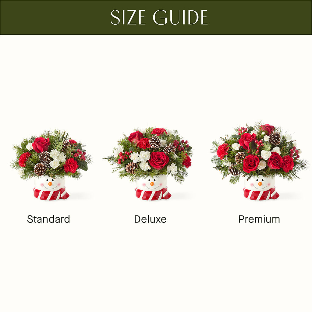 Jolly Snowman Bouquet –  Fairy Queen Floral, Madera CA