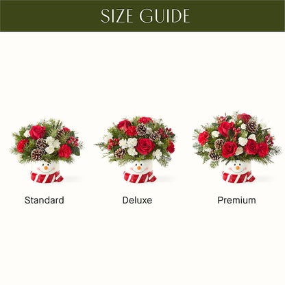 Jolly Snowman Bouquet –  Fairy Queen Floral, Madera CA