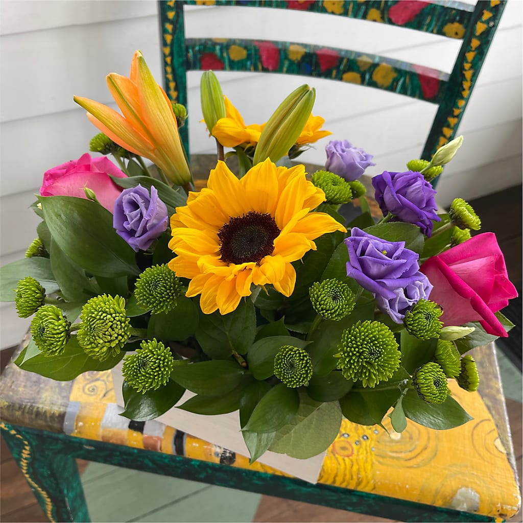 Best Day Box Bouquet –  Fairy Queen Floral, Madera CA