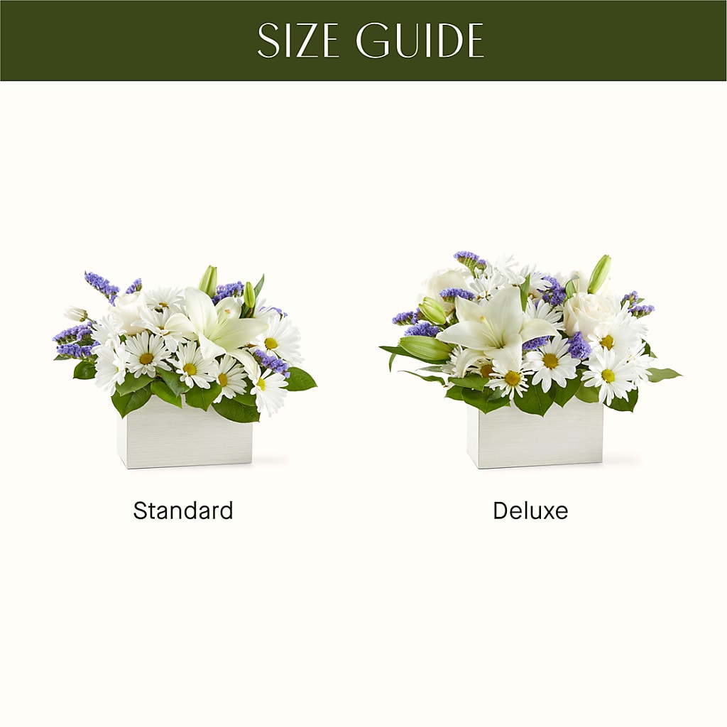 Beyond Blue Box Bouquet –  Fairy Queen Floral, Madera CA