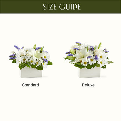 Beyond Blue Box Bouquet –  Fairy Queen Floral, Madera CA