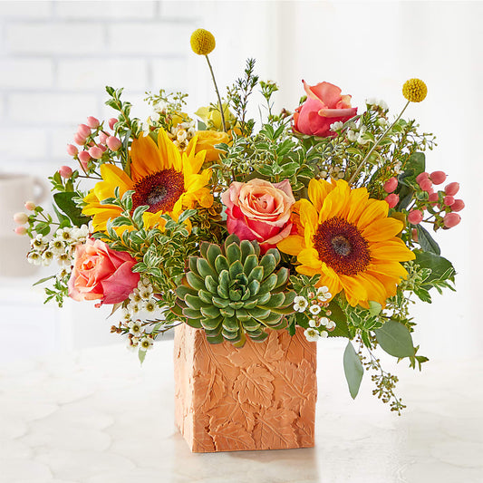 Sunflower Season Bouquet –  Fairy Queen Floral, Madera CA