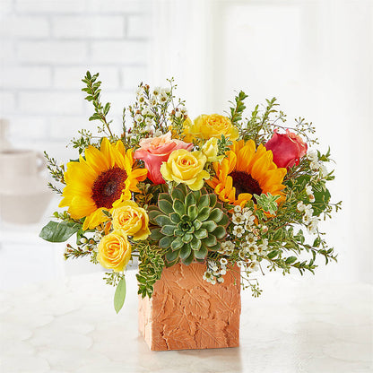 Sunflower Season Bouquet –  Fairy Queen Floral, Madera CA