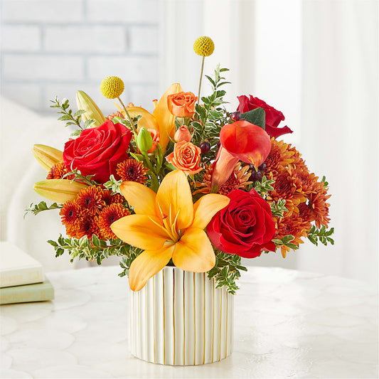 Scarlet Skies Bouquet –  Fairy Queen Floral, Madera CA