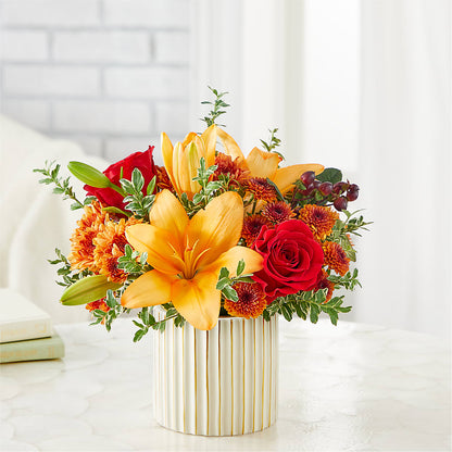 Scarlet Skies Bouquet –  Fairy Queen Floral, Madera CA
