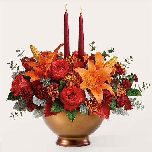 Fruits of Fall Centerpiece –  Fairy Queen Floral, Madera CA