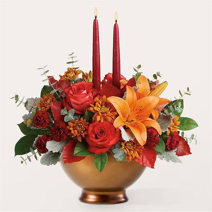 Fruits of Fall Centerpiece –  Fairy Queen Floral, Madera CA