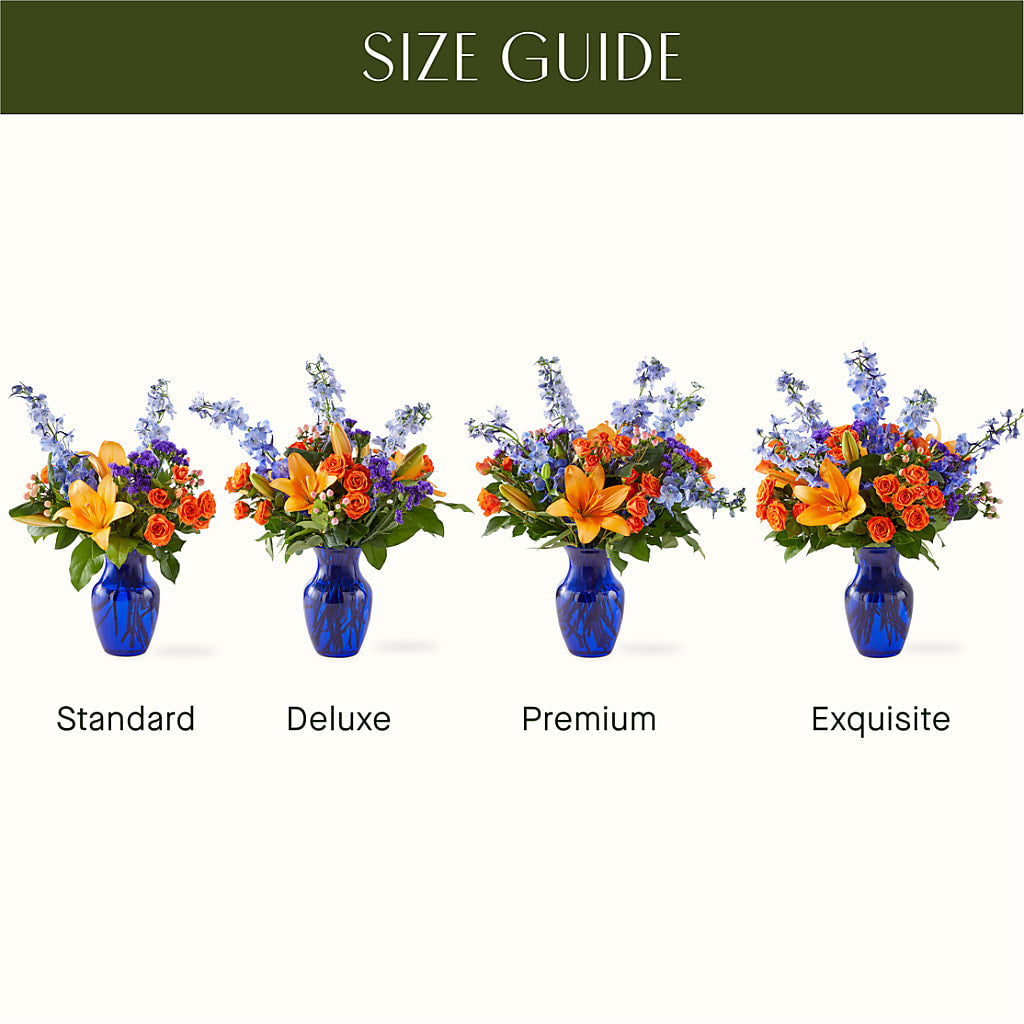 Radiant Citrus Bouquet –  Fairy Queen Floral, Madera CA
