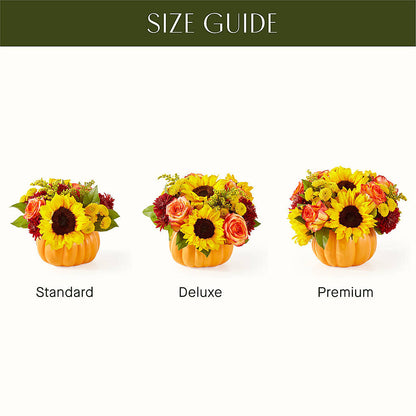 Golden Gourd Pumpkin Bouquet –  Fairy Queen Floral, Madera CA