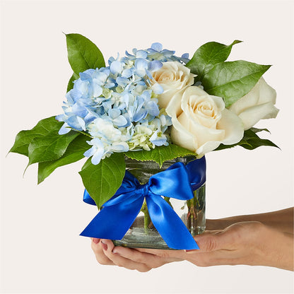 Sky Blue Delight Bouquet –  Fairy Queen Floral, Madera CA