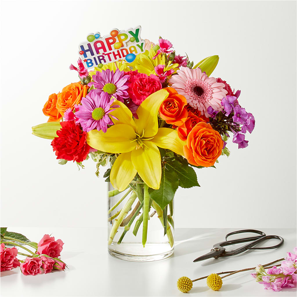 Cue the Confetti - A Florist Original –  Fairy Queen Floral, Madera CA
