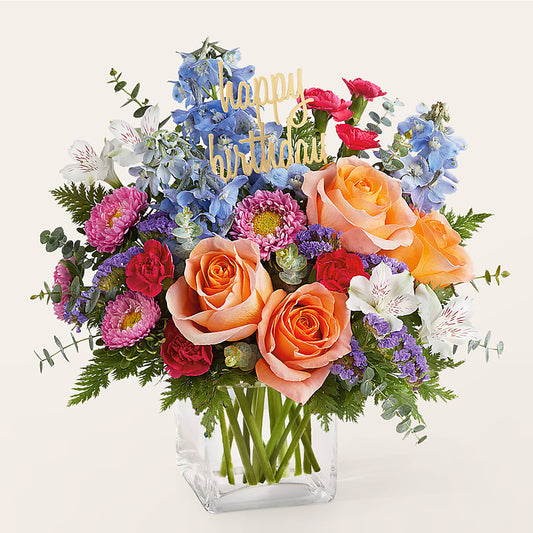 Birthday Bash Bouquet –  Fairy Queen Floral, Madera CA