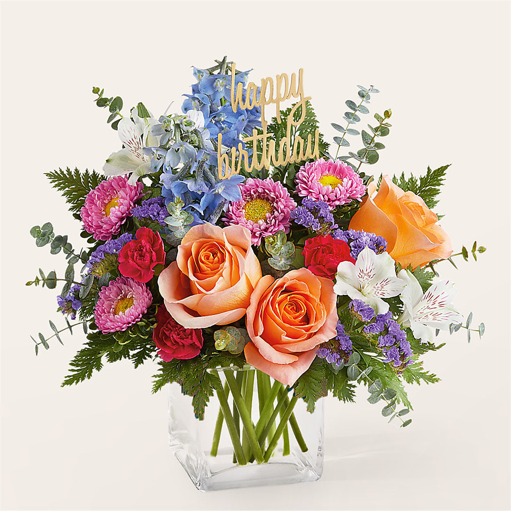 Birthday Bash Bouquet –  Fairy Queen Floral, Madera CA