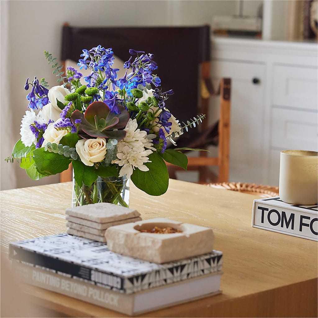 Cerulean Waves Bouquet –  Fairy Queen Floral, Madera CA