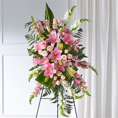 Elegant Embrace Standing Spray –  Fairy Queen Floral, Madera CA